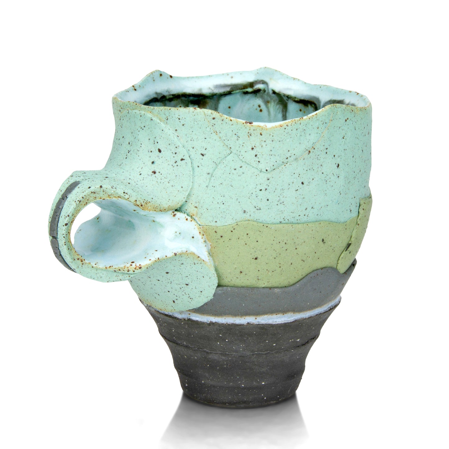 Midnight Aqua Ombre' Lrg Mug