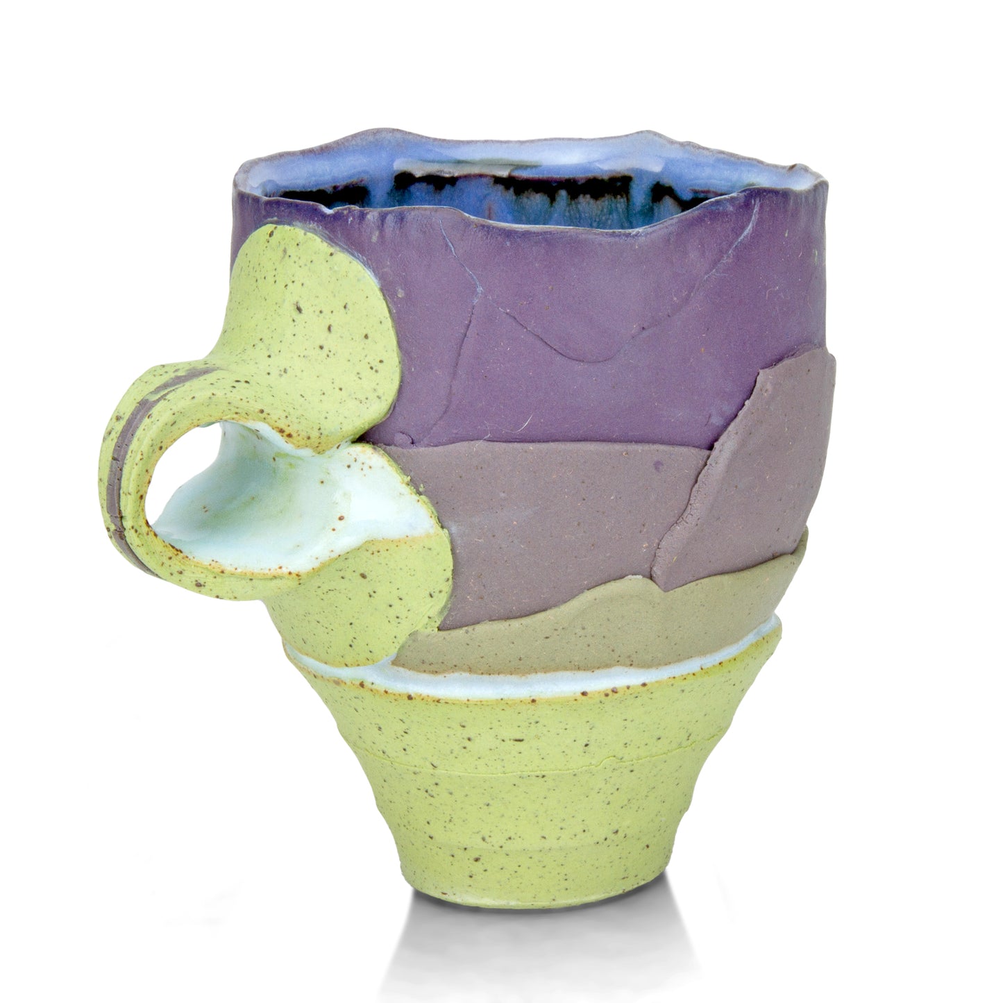 Indigo Pistachio Ombre' Lrg Mug