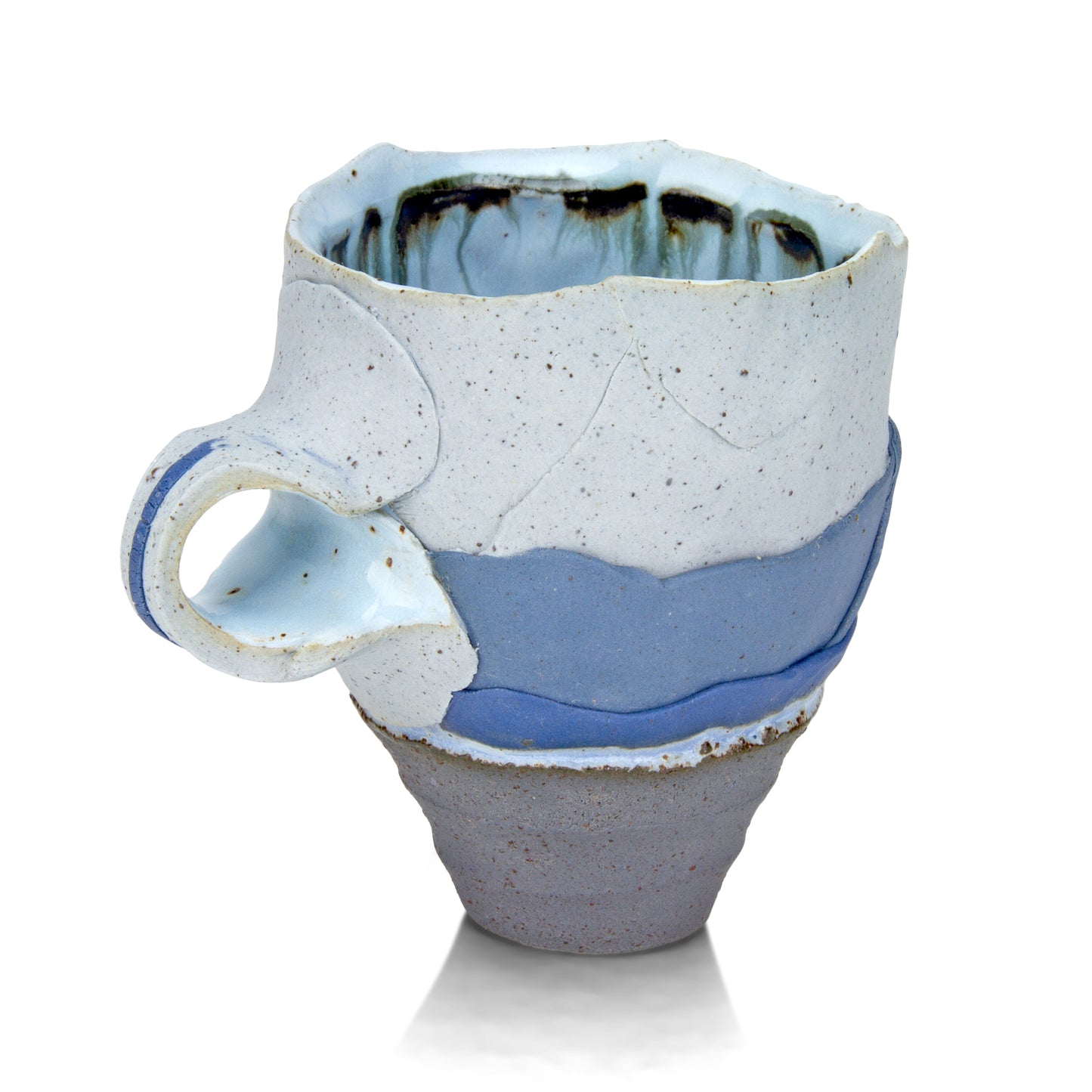 Granite Azure Ombre' Lrg Mug