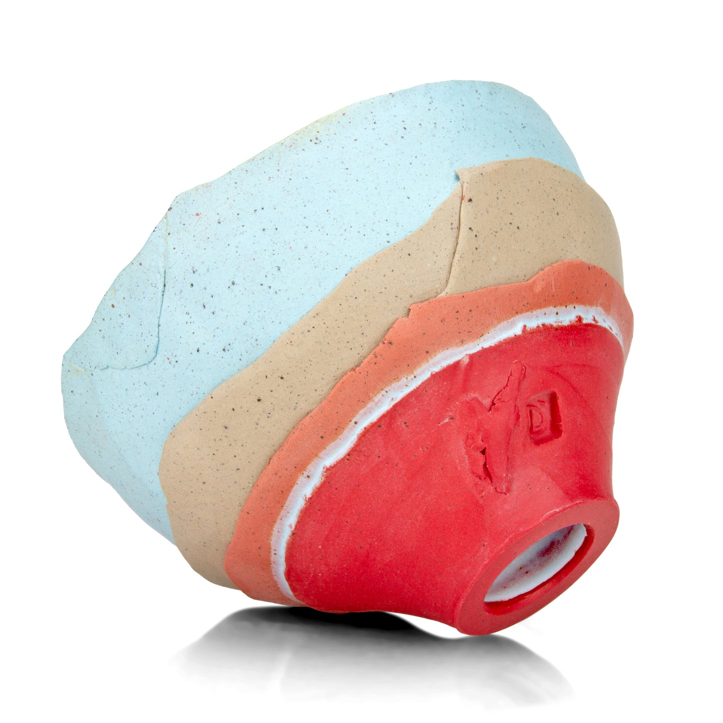 Ruby Skies Ombre' Med Bowl