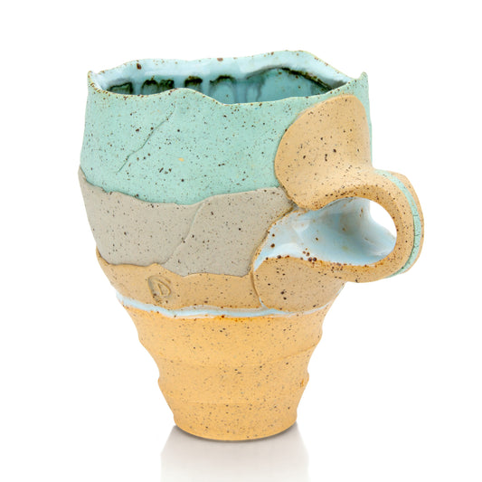 Mojave Aquamarine Ombre' Lrg Mug