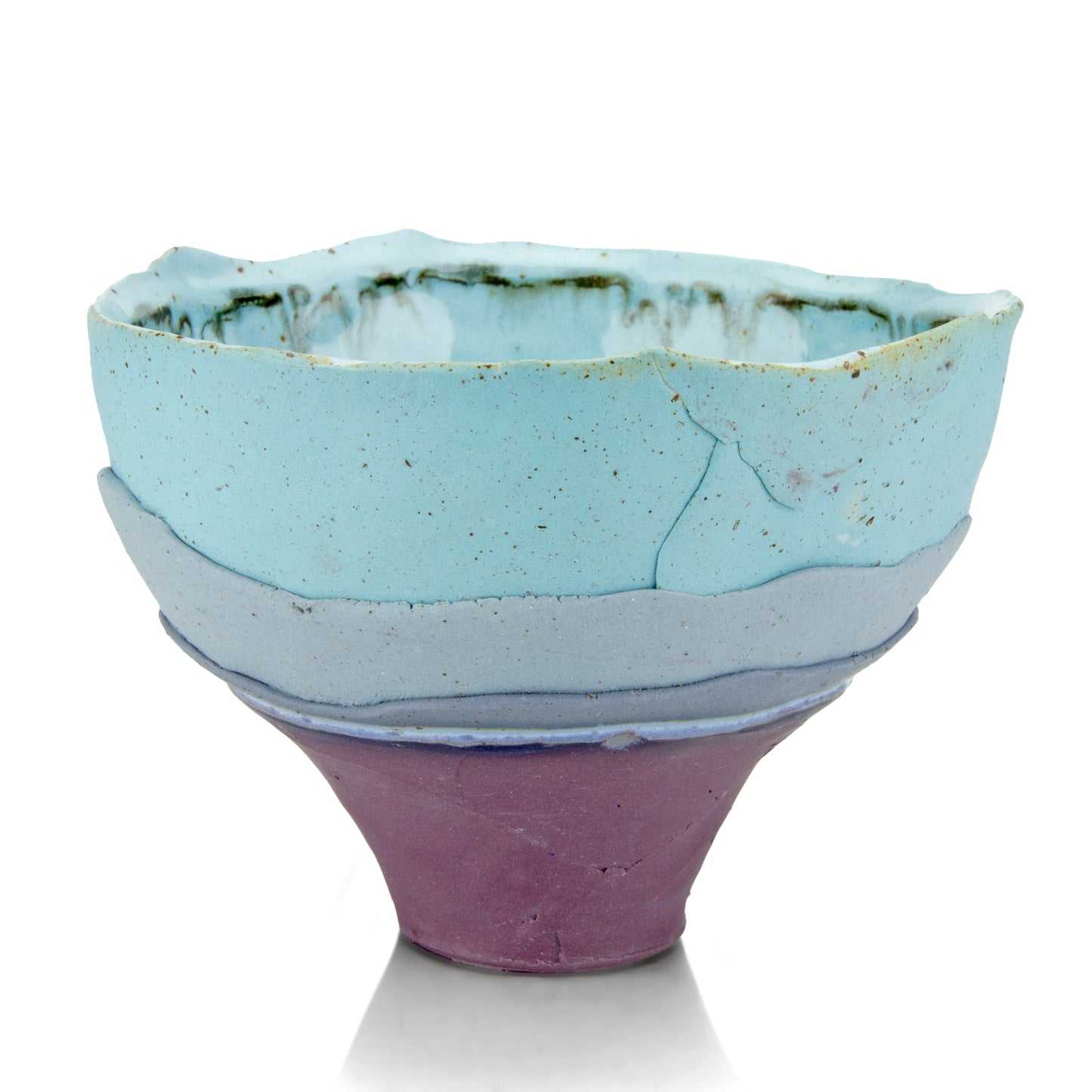 Cosmic Indigo Ombre' Med Bowl