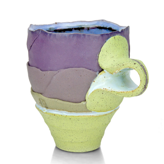 Indigo Pistachio Ombre' Lrg Mug