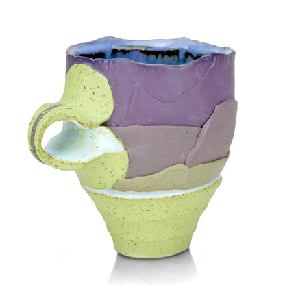 Indigo Pistachio Ombre' Lrg Mug