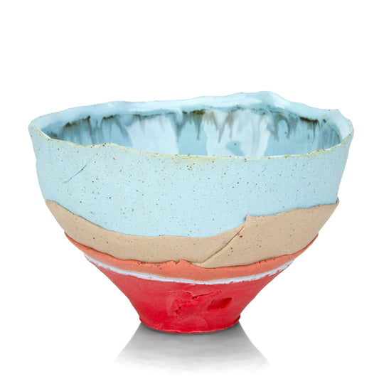Ruby Skies Ombre' Med Bowl