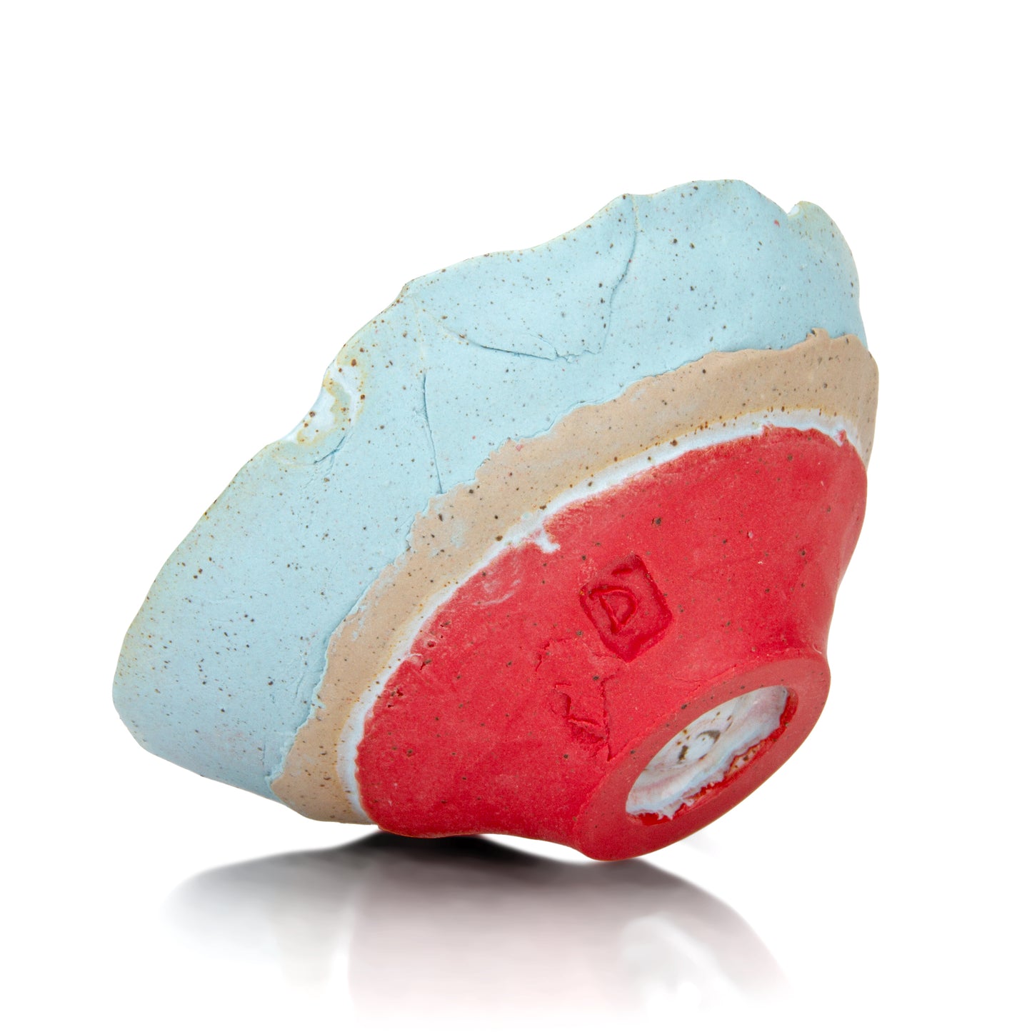 Ruby Skies Ombre' Tiny Sauce Bowl